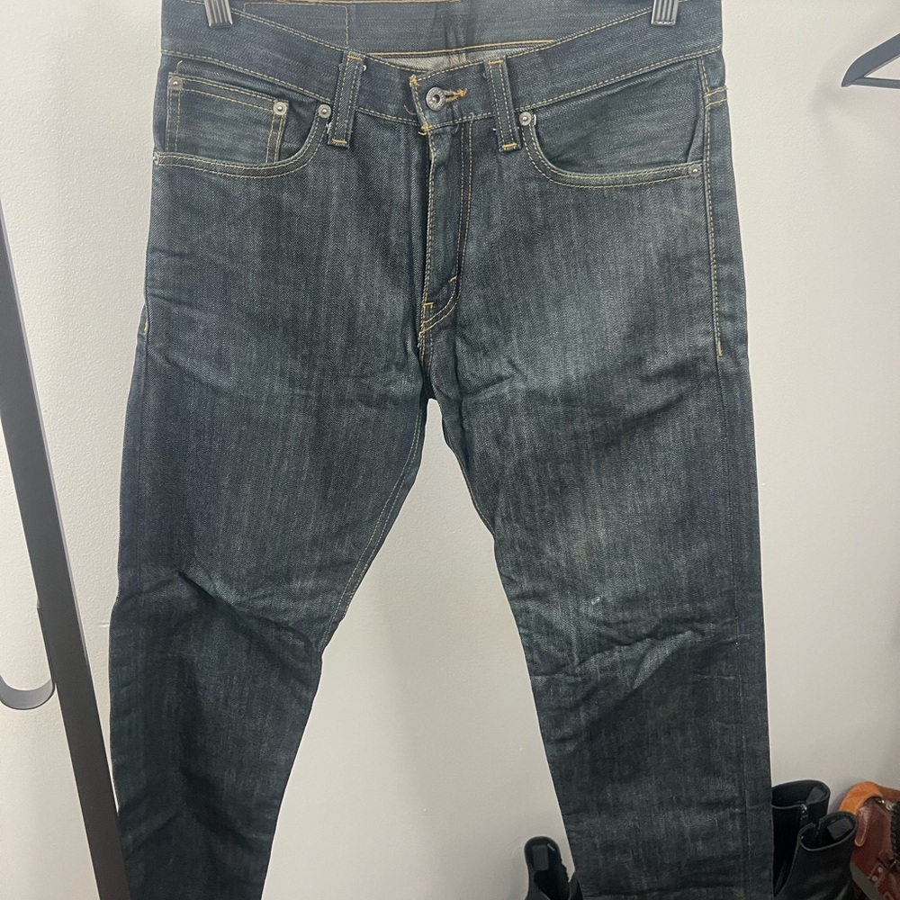Levi's Dark Wash 521 tapered